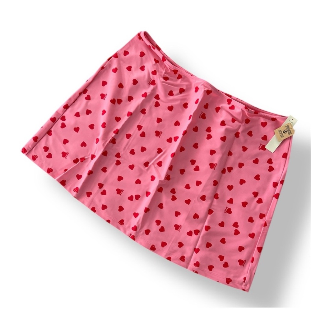 PINK Victoria’s Secret Heart Patterned Swimsuit Coverup Skirt